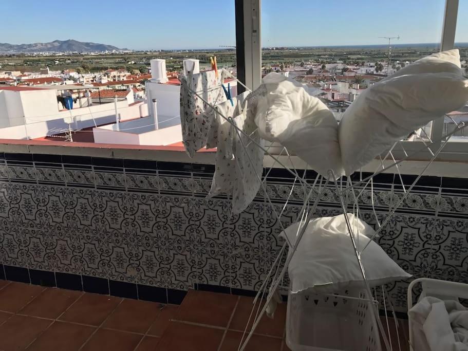 Ferienwohnung Amazing Sea And Mountain View! Casita Pinata Salobreña Exterior foto